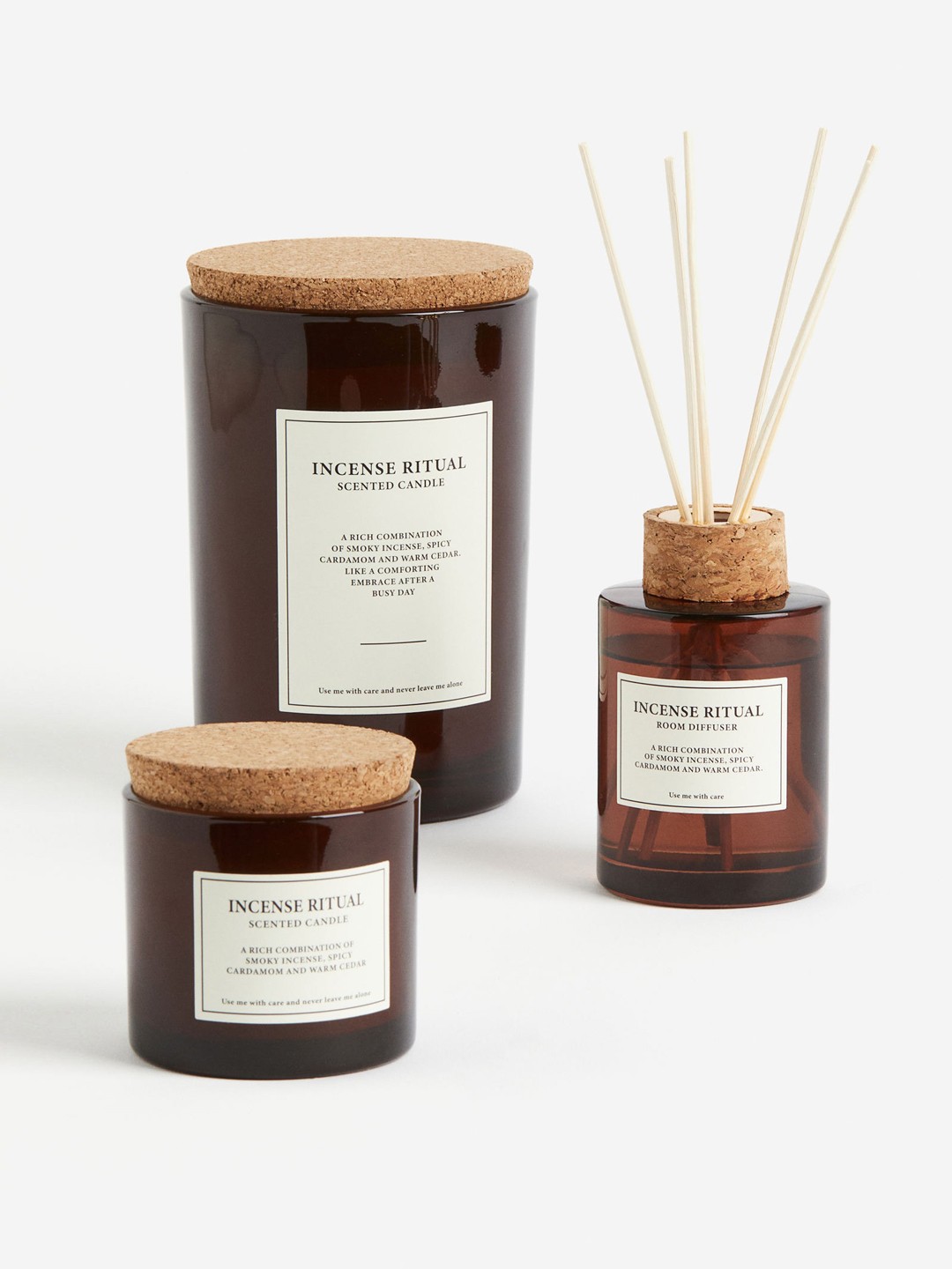 

H&M Brown Cork-Lid Scented Candle