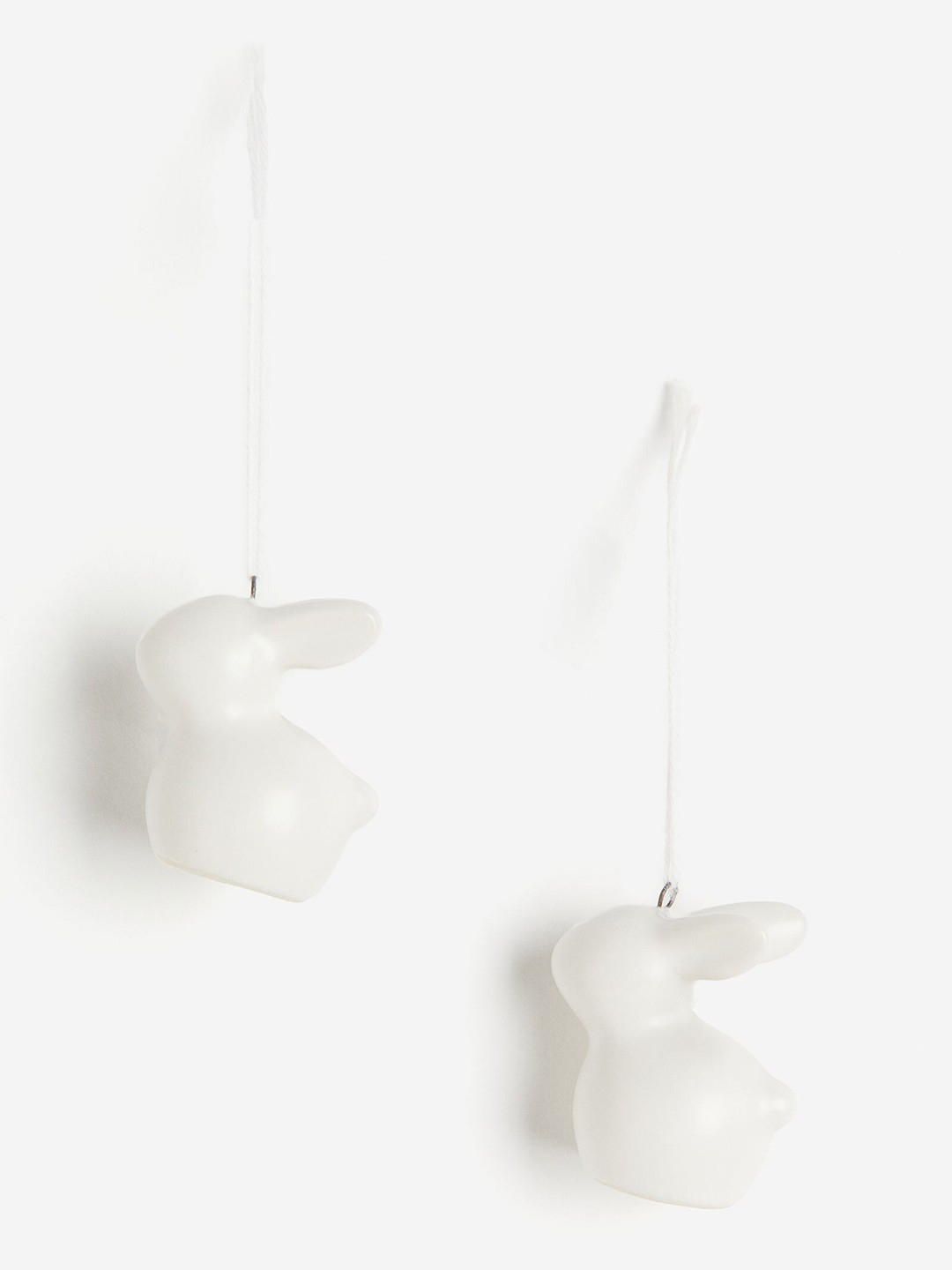 

H&M White 2-Pack Stoneware Easter Bunnies