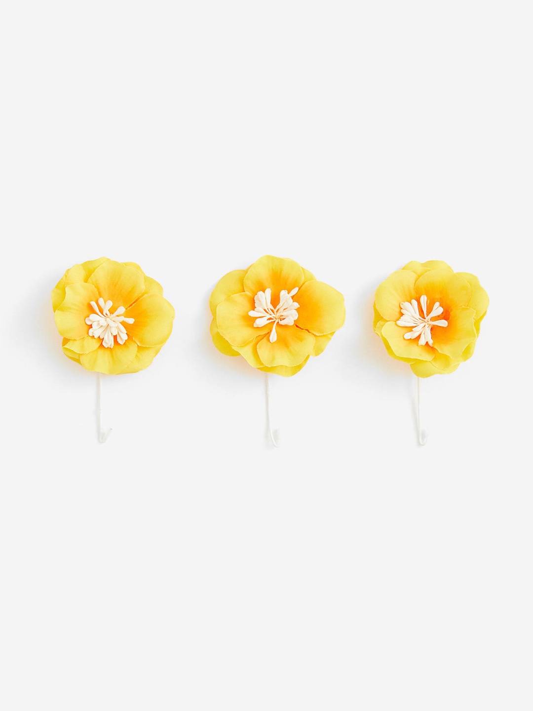

H&M Yellow 3-Pack Flower Decorations