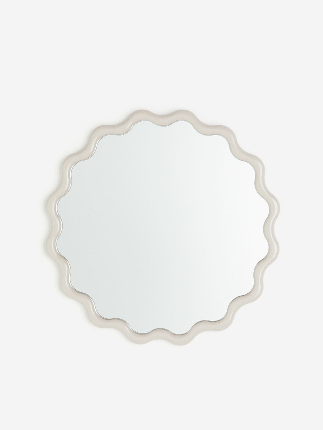 

H&M Beige Wavy Mirror