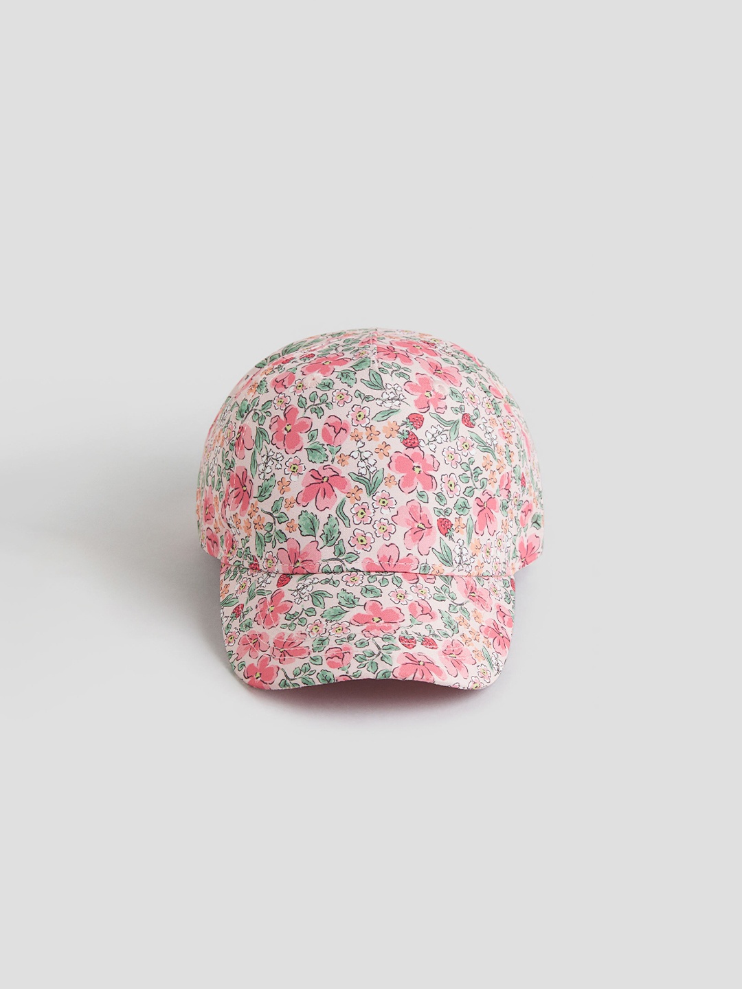 

H&M Girls Printed Cap, White