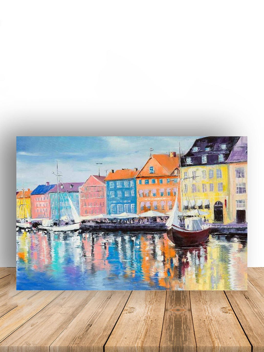 

British Terminal Blue & Orange 1 Piece Paper Other Wall Paintings