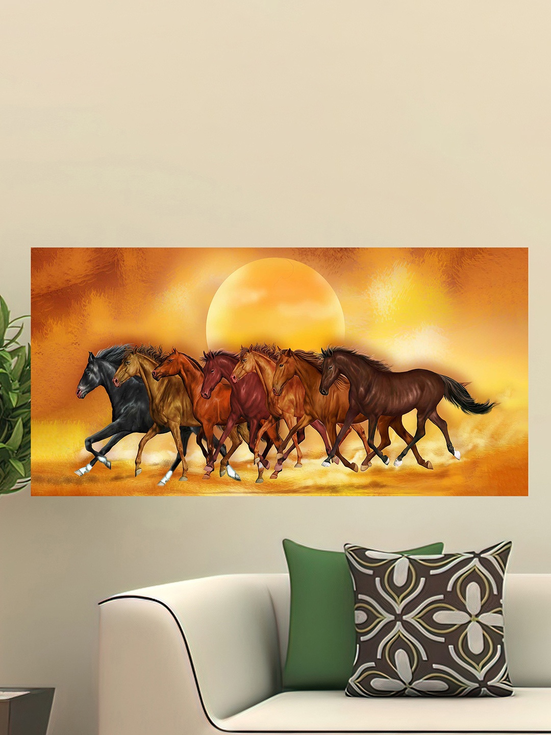 

British Terminal Brown & Orange 1 Piece Paper Birds and Animals Wall Photographs