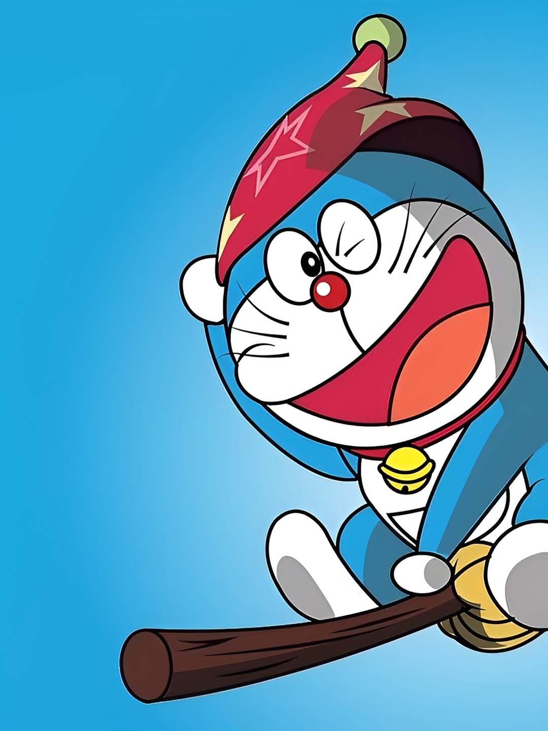 

British Terminal Blue Doraemon Wall Sticker