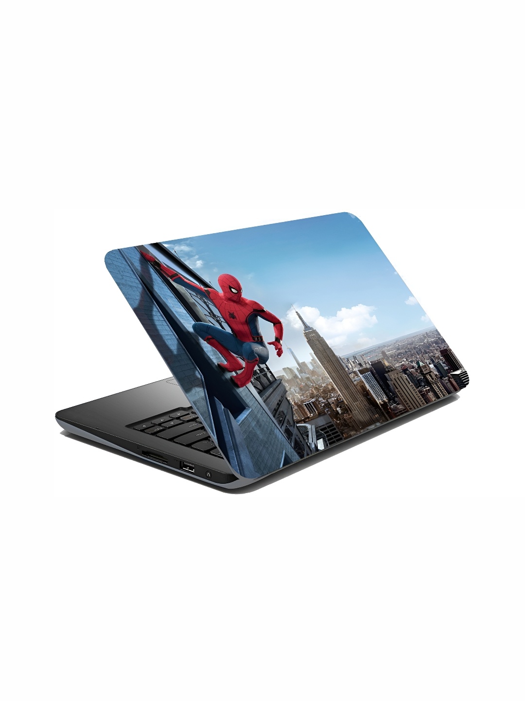 

British Terminal Blue & Red Spiderman Superhero Laptop Skin Fully Sticker