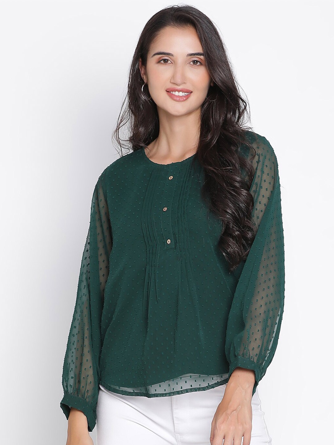 

DRAAX Fashions Top, Green
