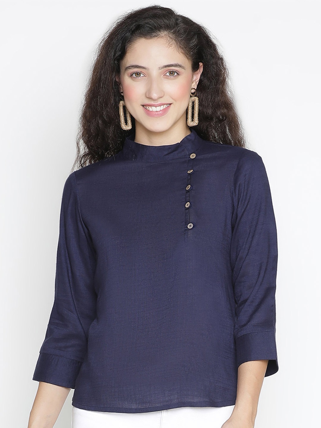 

DRAAX Fashions Top, Blue