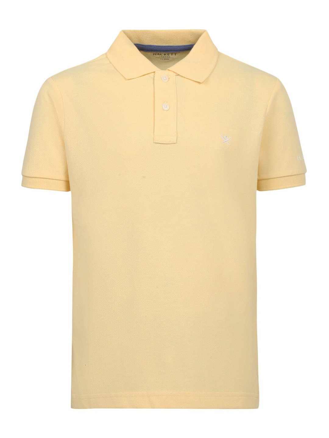 

HACKETT LONDON Boys Cotton Polo Collar T-shirt, Yellow