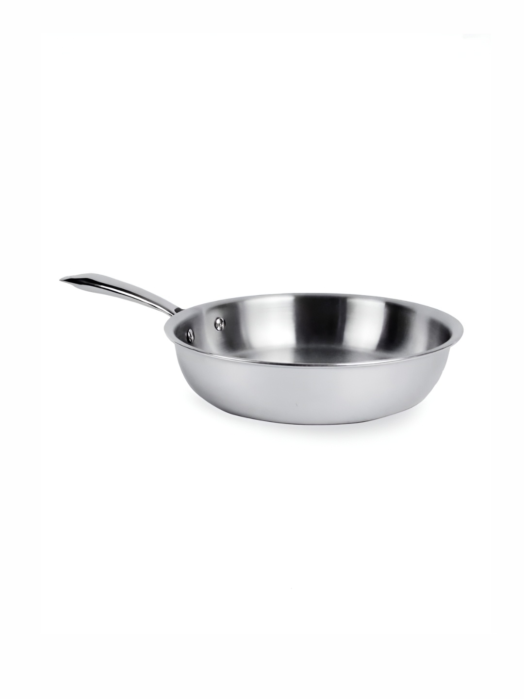 

UMAI Steel Triply Stainless Steel Dishwasher Safe Frying Pan 1.2L