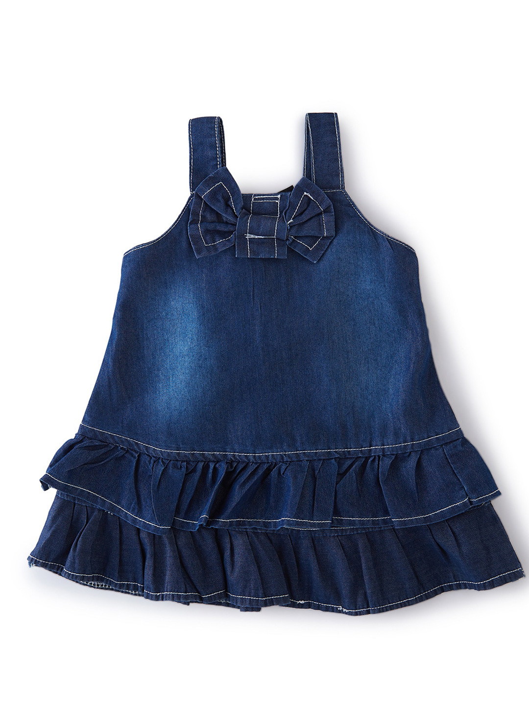 

BAESD Denim A-Line Dress, Blue