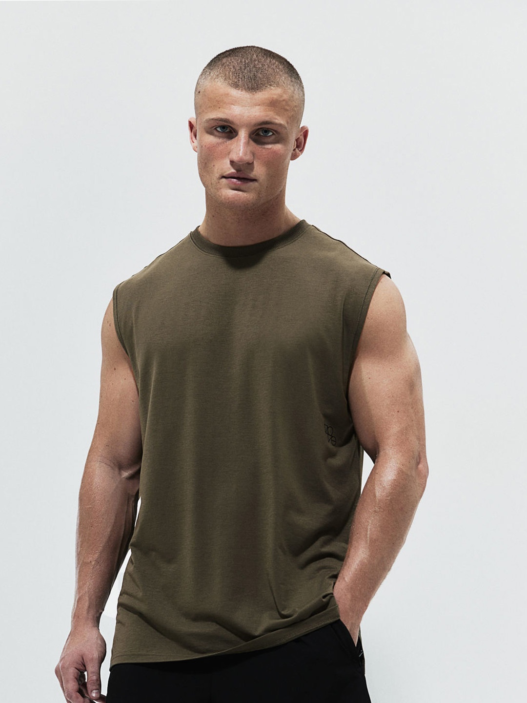 

H&M DryMove Sports Vest Top, Green