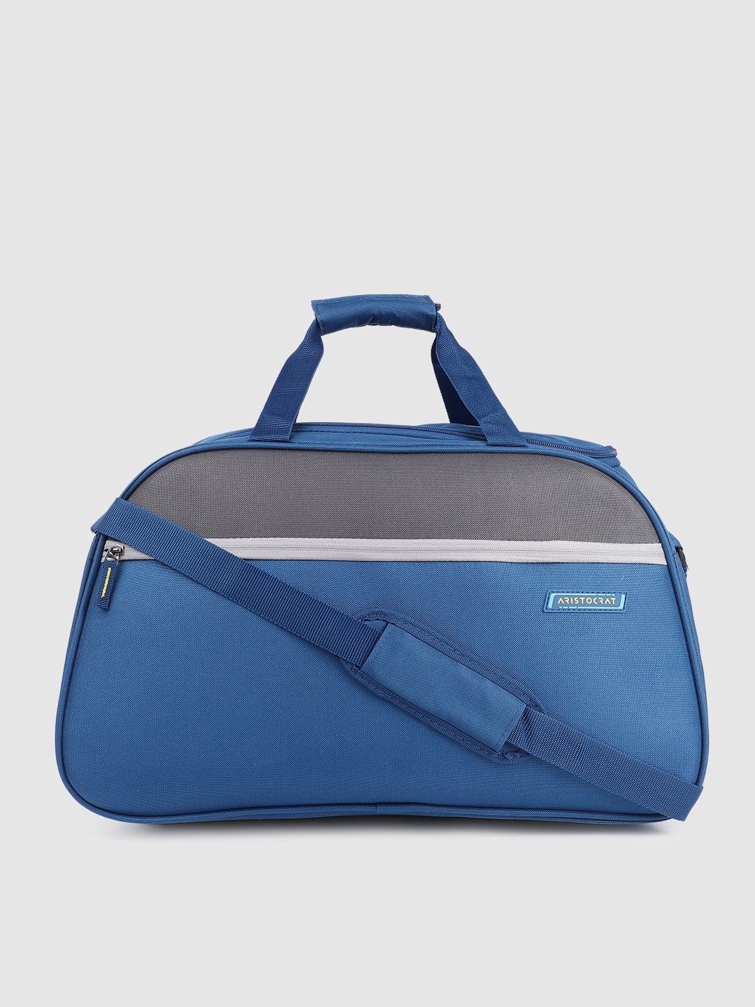 

Aristocrat Colourblocked Enigma Medium Duffel Bag, Blue