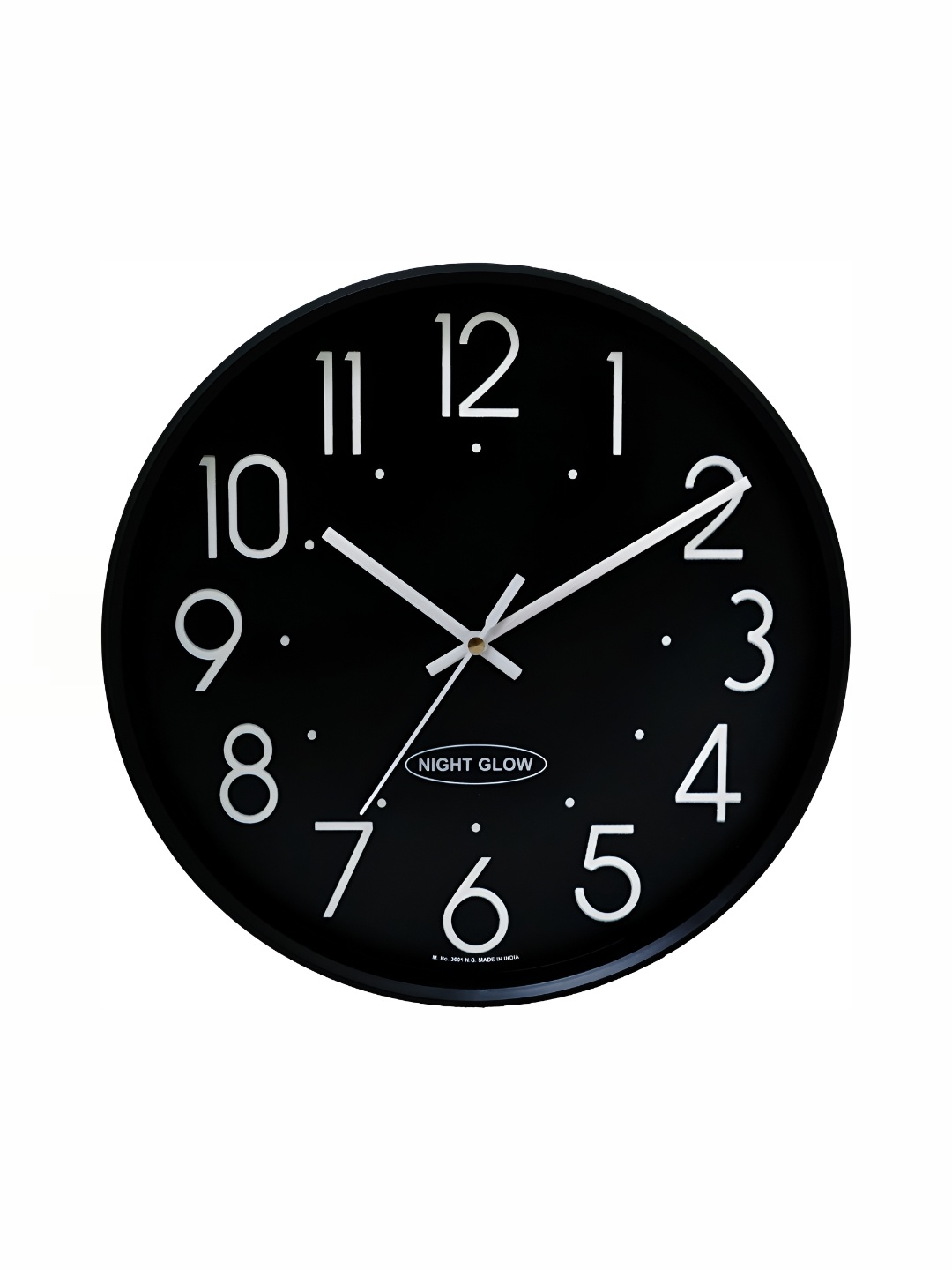 

masstone Black & Black Contemporary Wall Clock