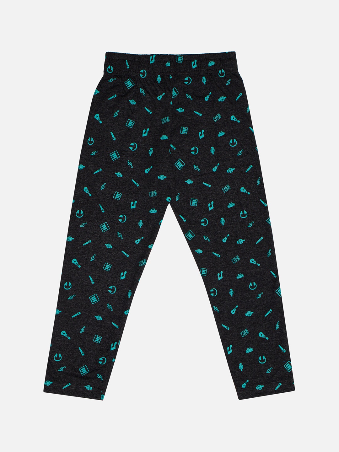 

Bodycare Boys Printed Cotton Track Pants, Grey