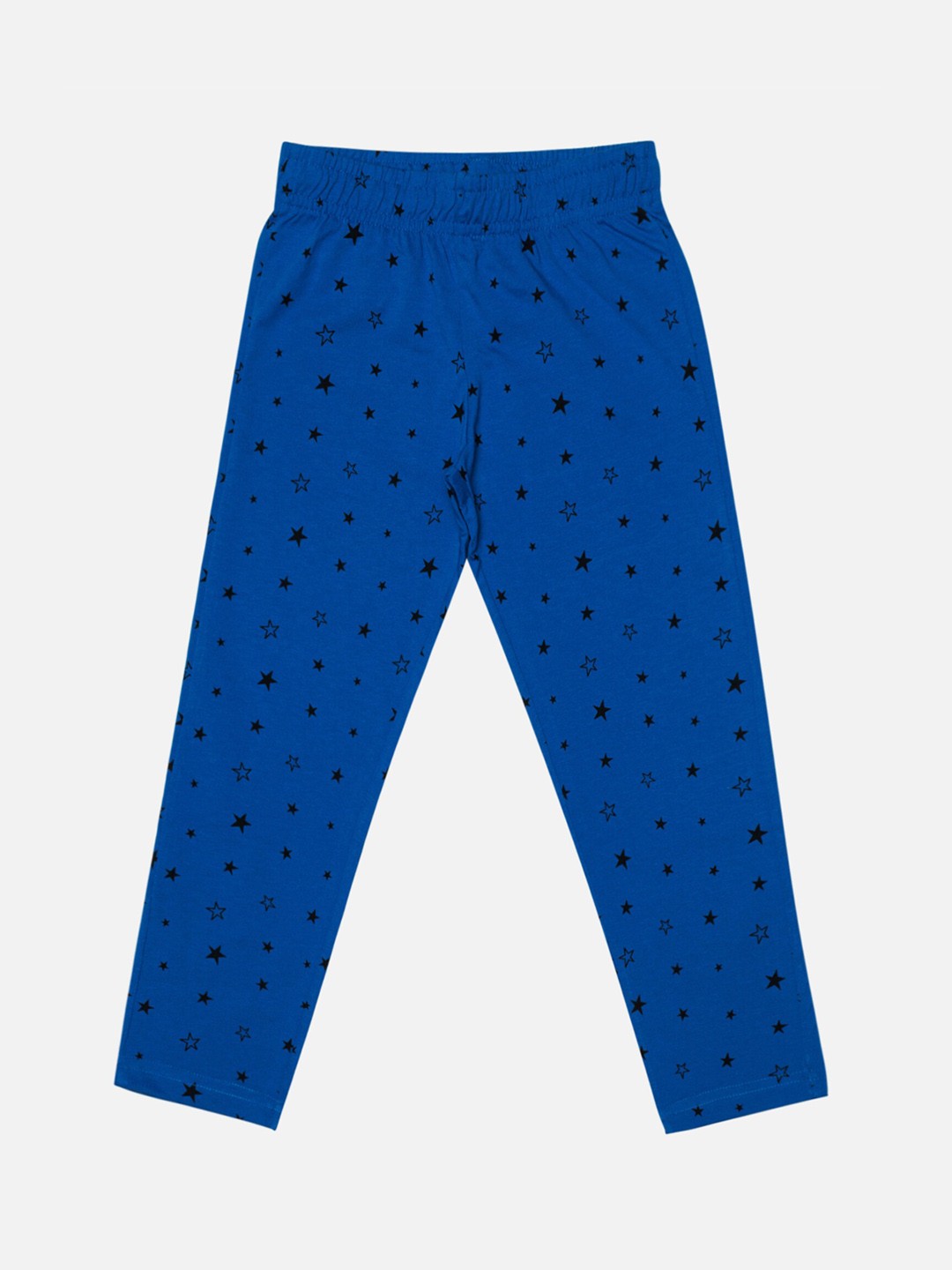 

Bodycare Boys Printed Cotton Mid-Rise Track Pants, Blue