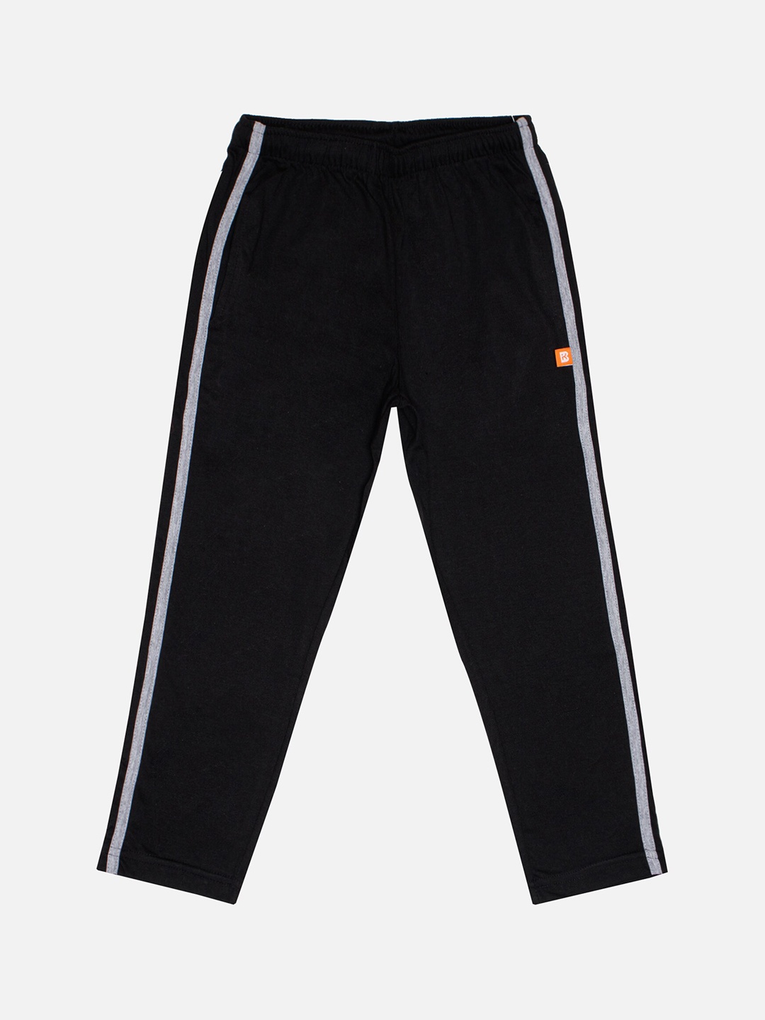 

Bodycare Boys Cotton Mid-Rise Track Pants, Black