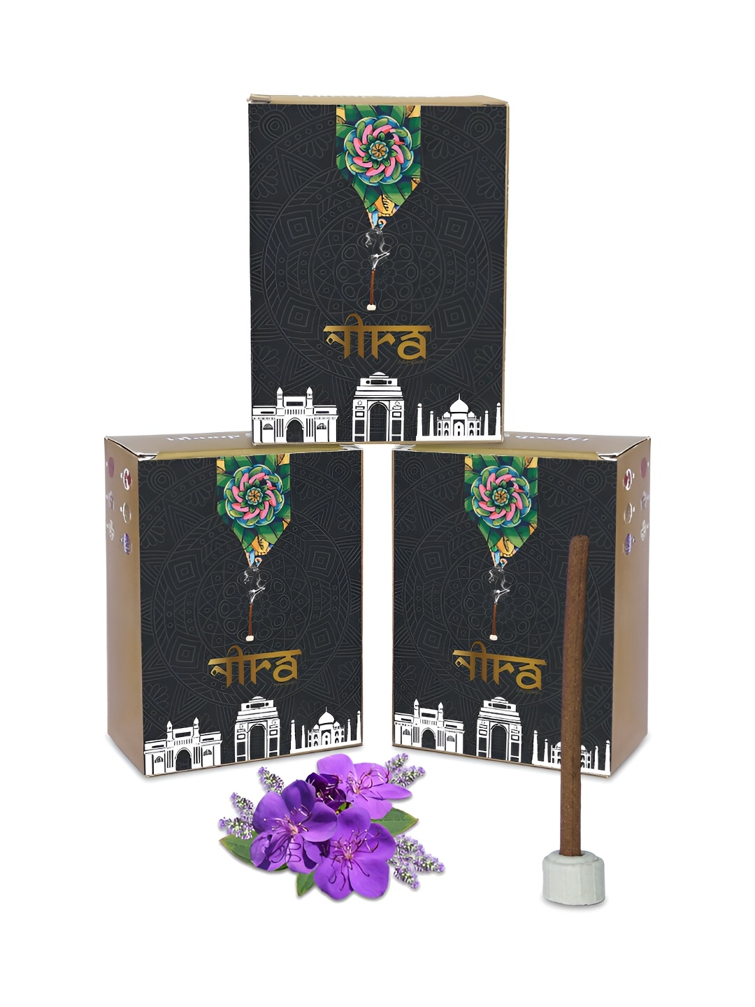

Nira Fragrances Rust 40 Pieces Dhoop Sticks for Pooja- Lavender