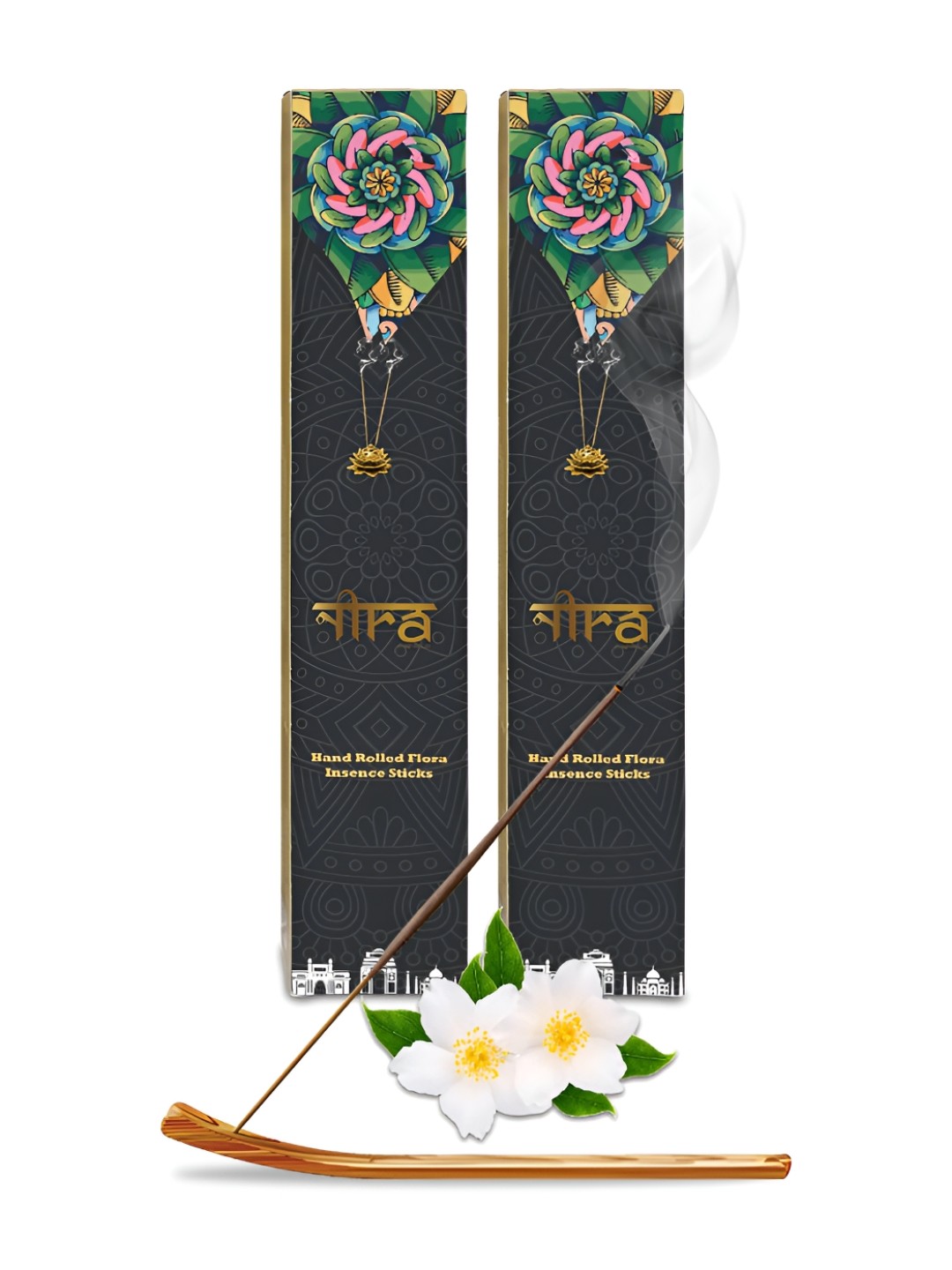 

Nira Fragrances Rust 25 Pieces Incense Sticks for Pooja-Rose