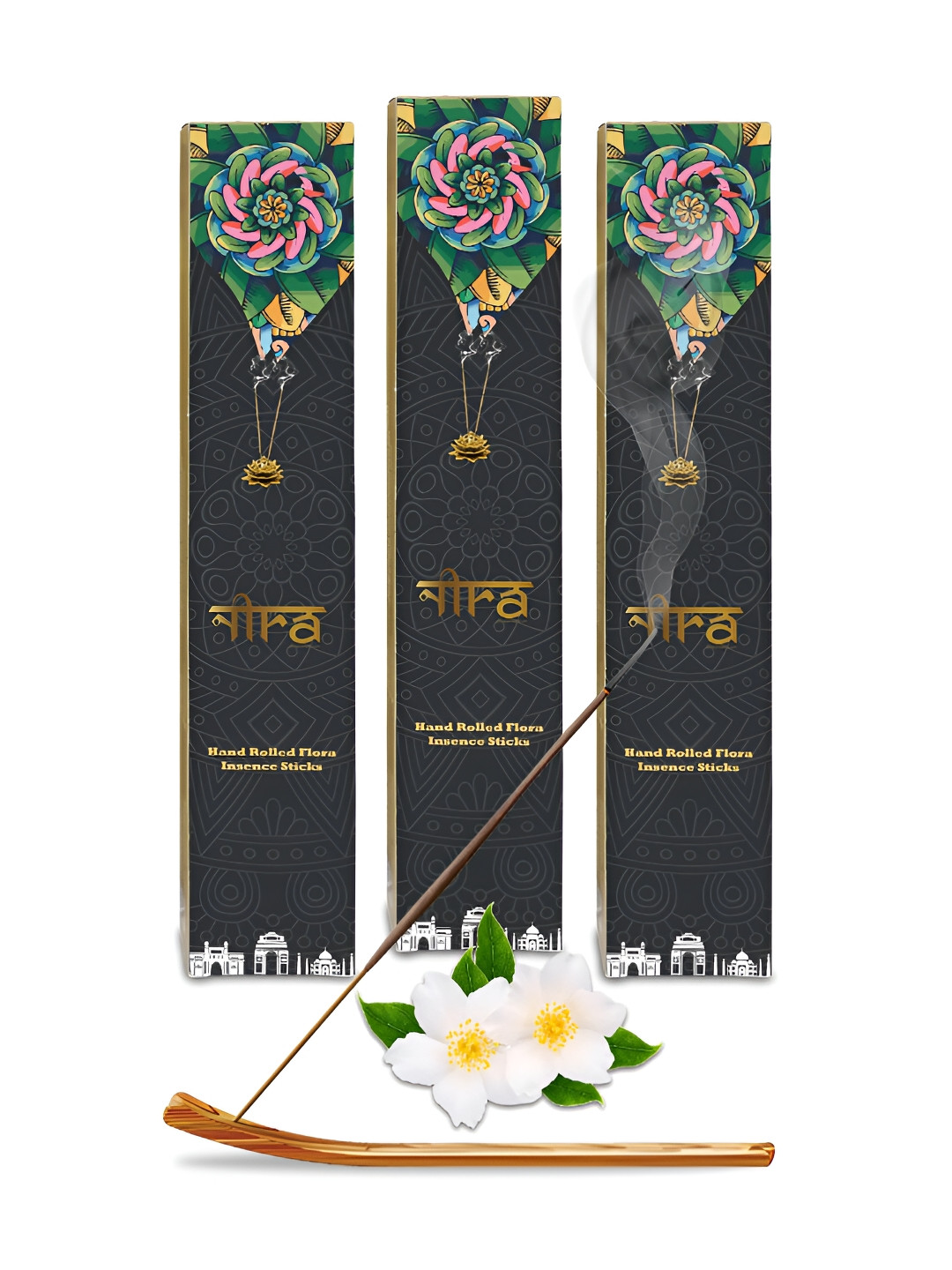 

Nira Fragrances Rust 25 Pieces Jasmine Incense Sticks