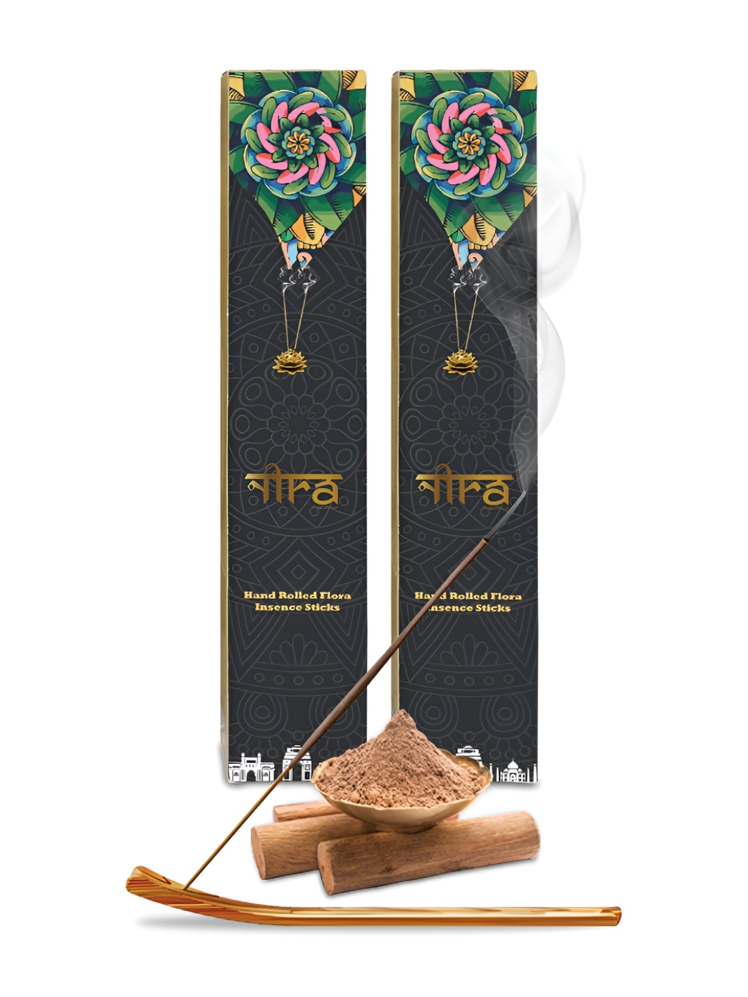 

Nira Fragrances Rust 25 Pieces Sandalwood Incense Sticks