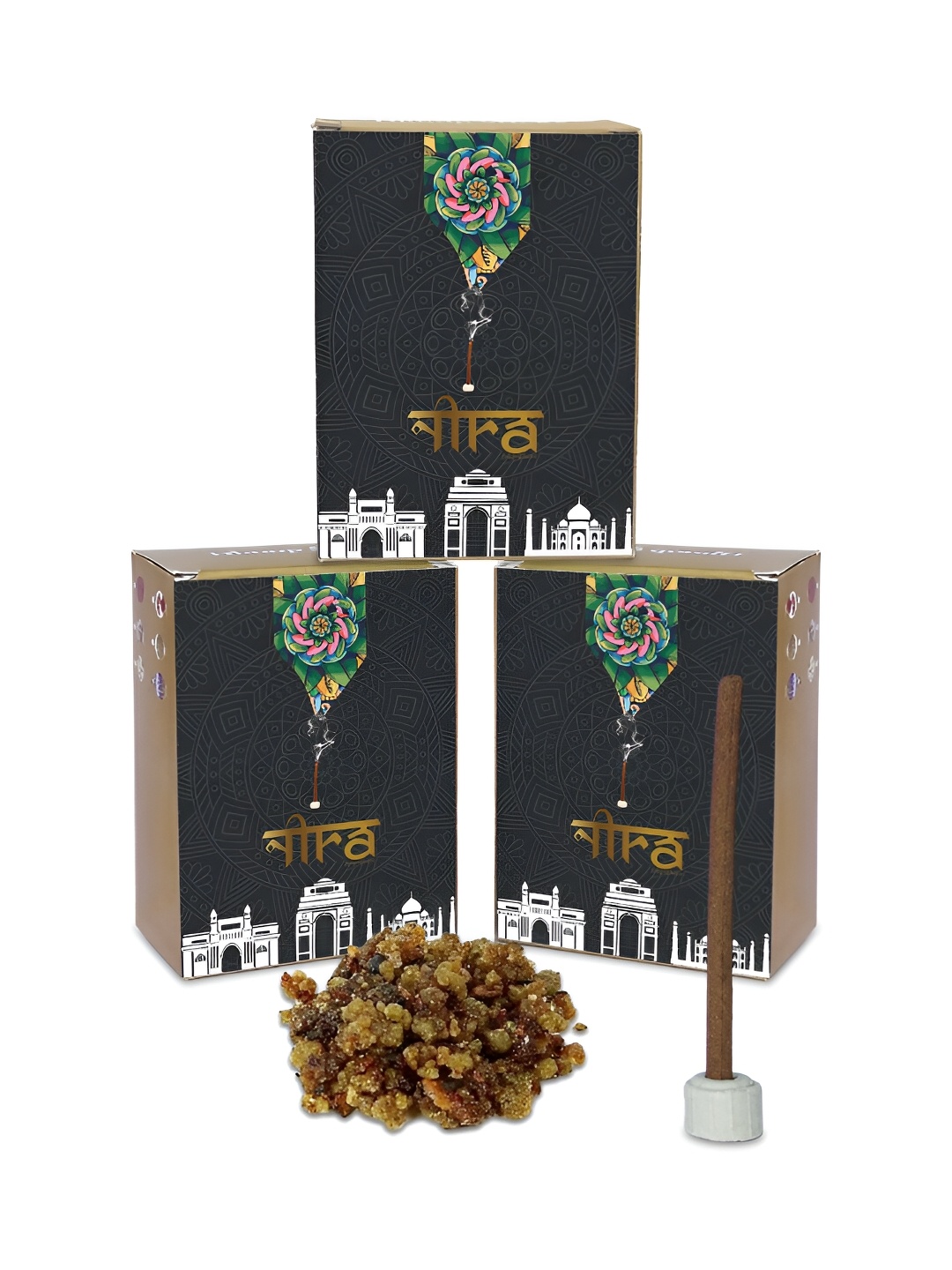 

Nira Fragrances Rust 40 Pieces Guggal Dhoop Sticks