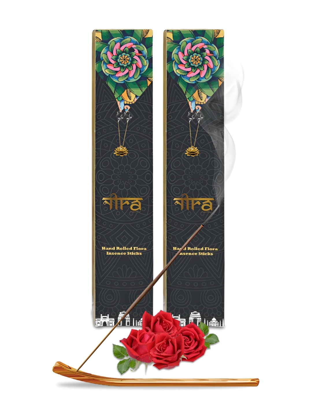 

Nira Fragrances Rust 25 Pieces Rose Incense Sticks