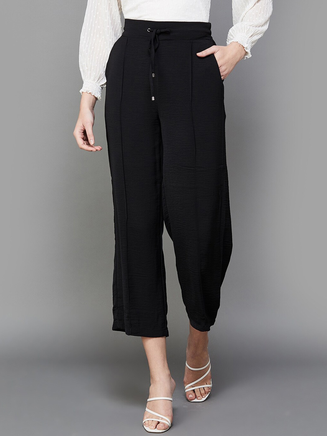 

CODE by Lifestyle Women Culottes Trousers, Black