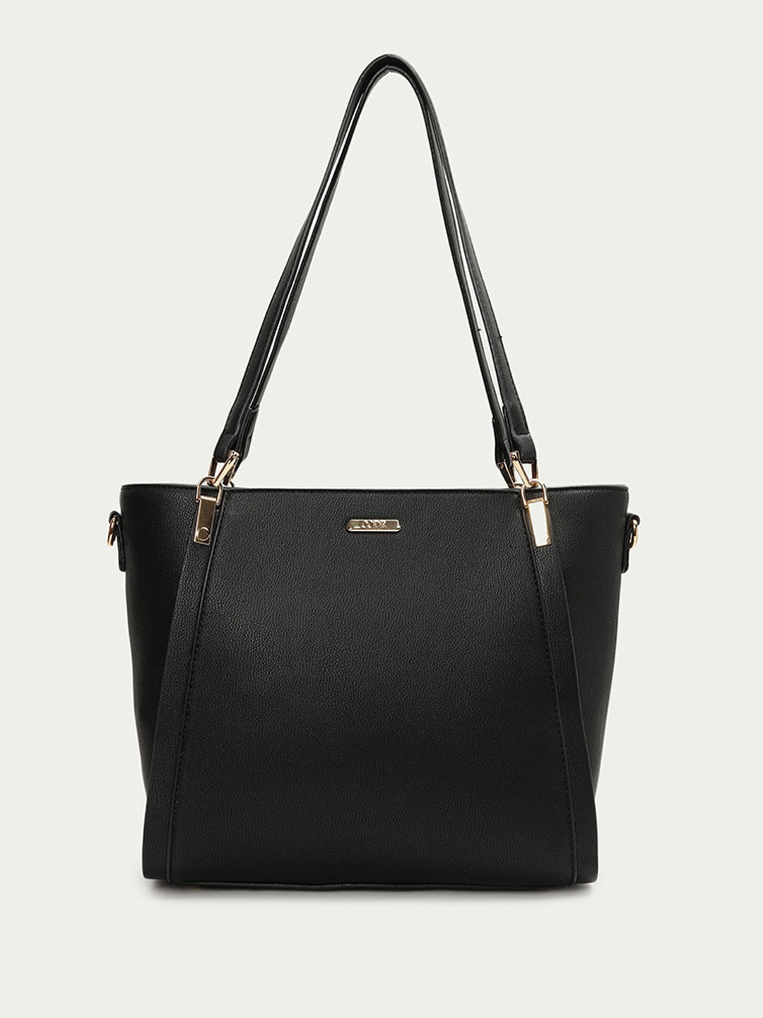 

CODE by Lifestyle Textured PU Shopper Shoulder Bag, Black