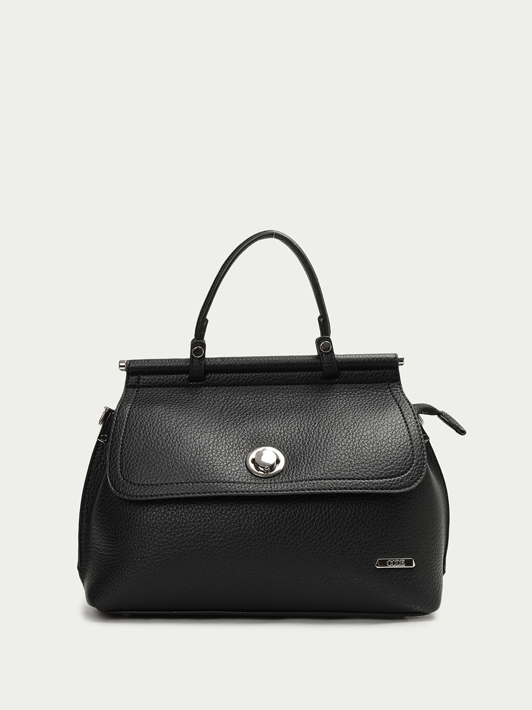 

CODE by Lifestyle Structured Satchel Handbag, Black