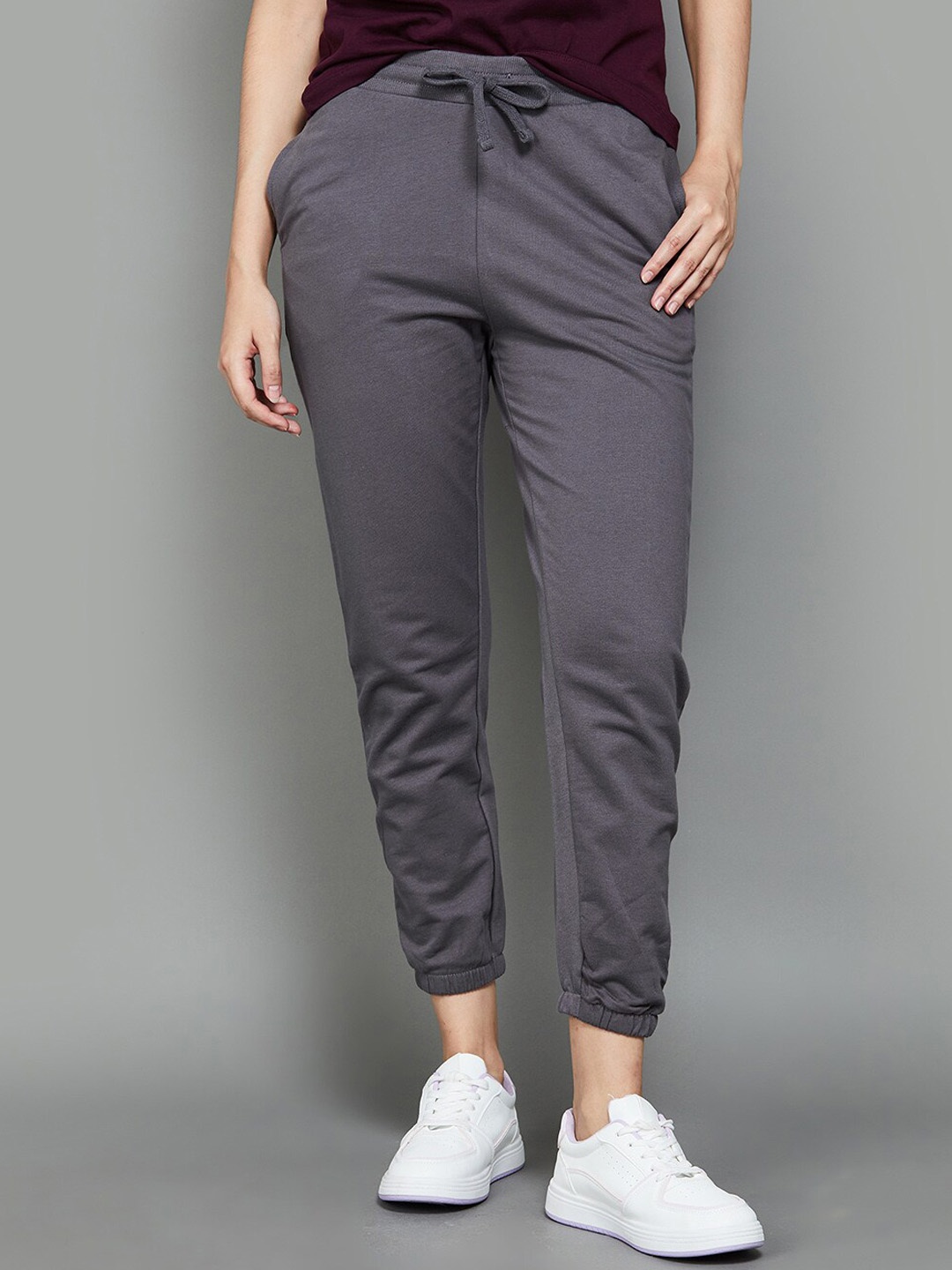 

Fame Forever by Lifestyle Women Joggers Trousers, Grey