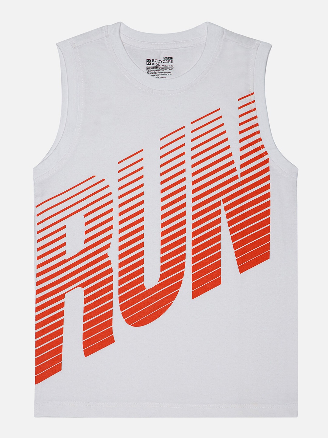

Bodycare Boys Striped T-shirt, White
