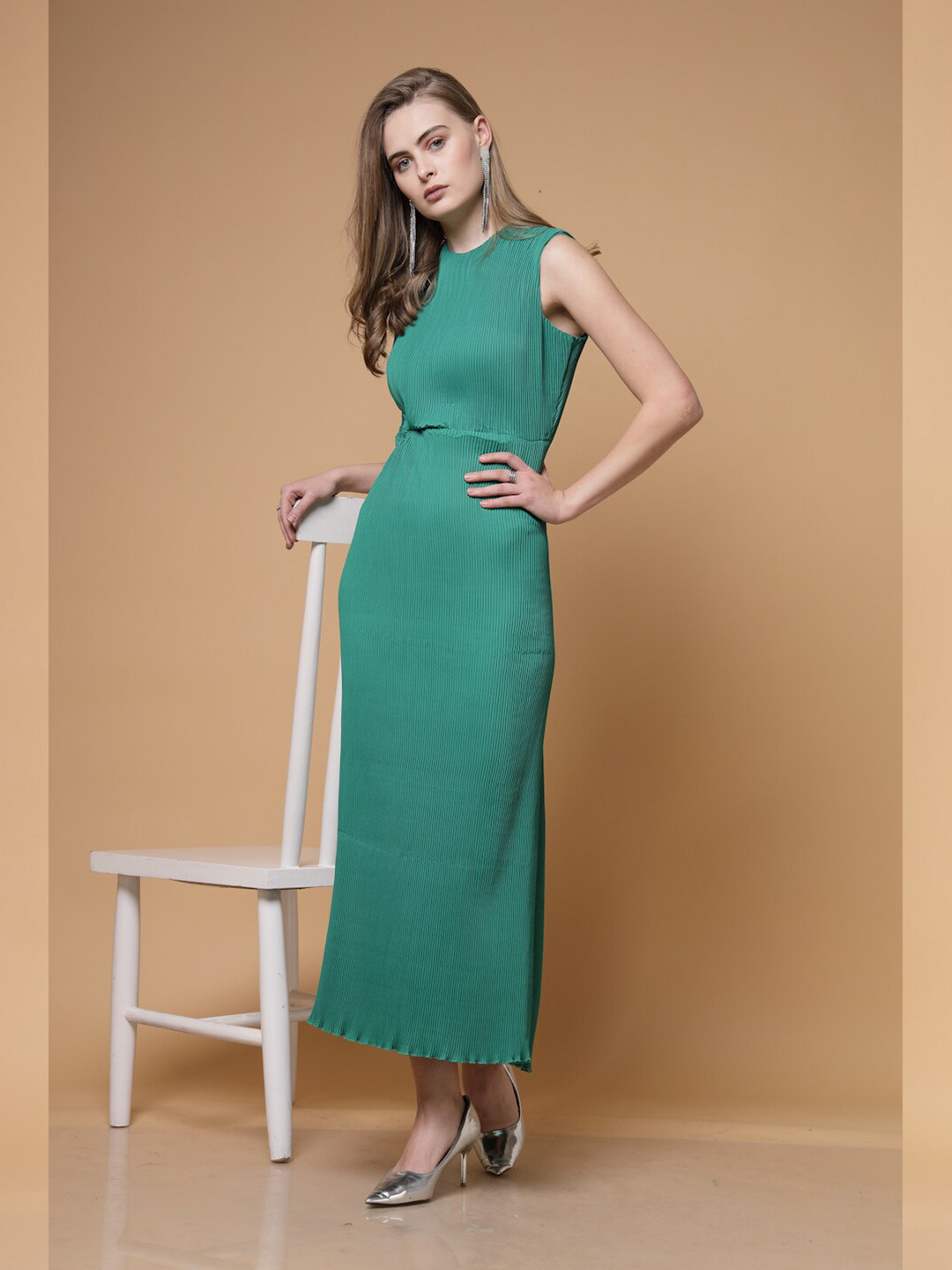 

Freehand by The Indian Garage Co Bodycon Dress, Green