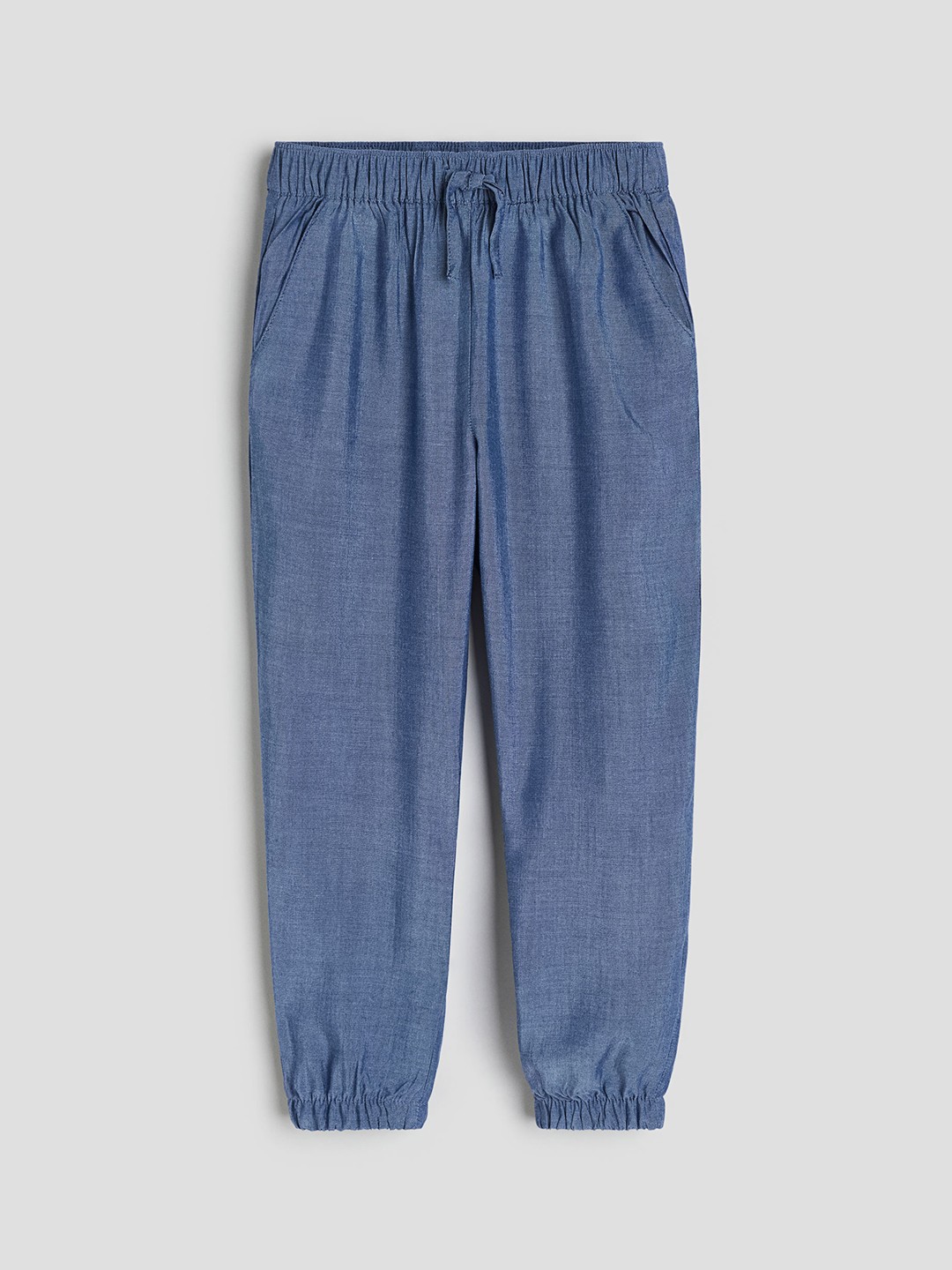 

H&M Girls Woven Joggers, Blue