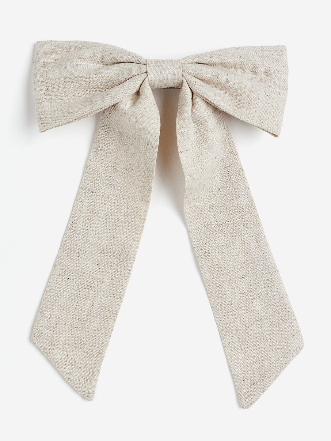 

H&M Bow-decorated Hair Clip, Beige