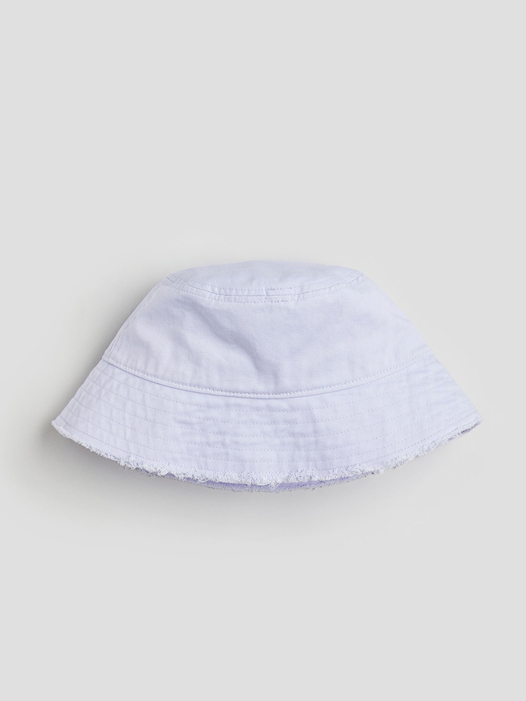 

H&M Girls Pure Cotton Twill Bucket Hat, Purple