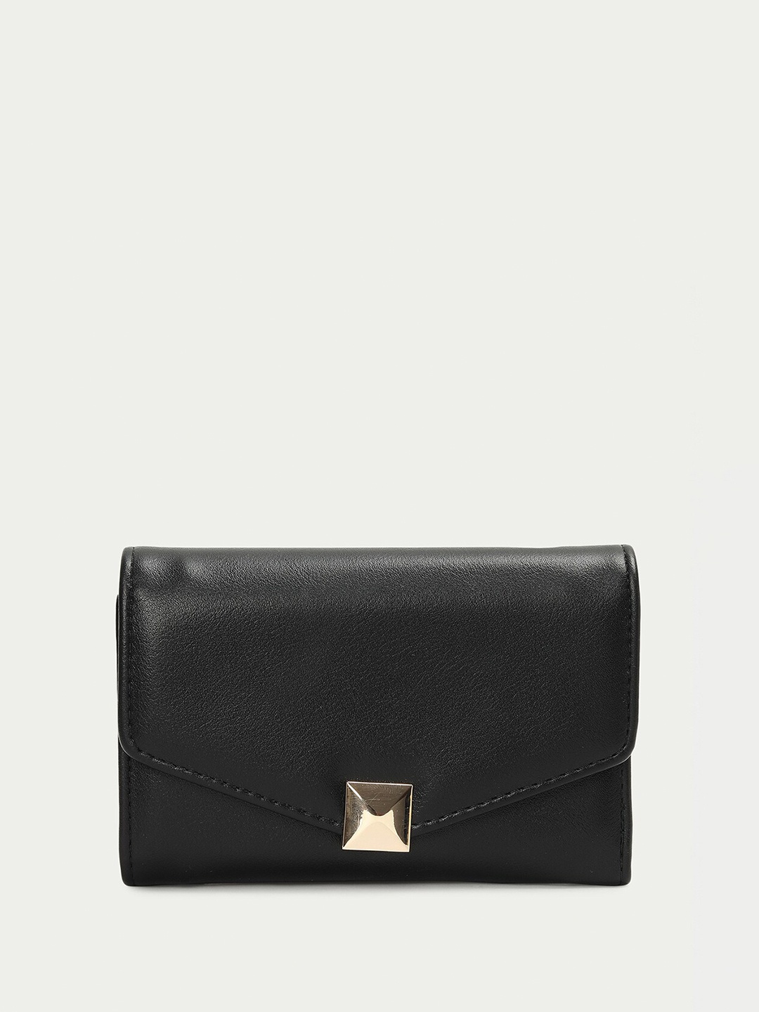 

Ginger by Lifestyle Women PU Envelope Wallets, Black