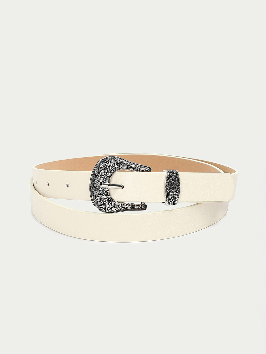 

Ginger by Lifestyle Women Casual Belt, Off white