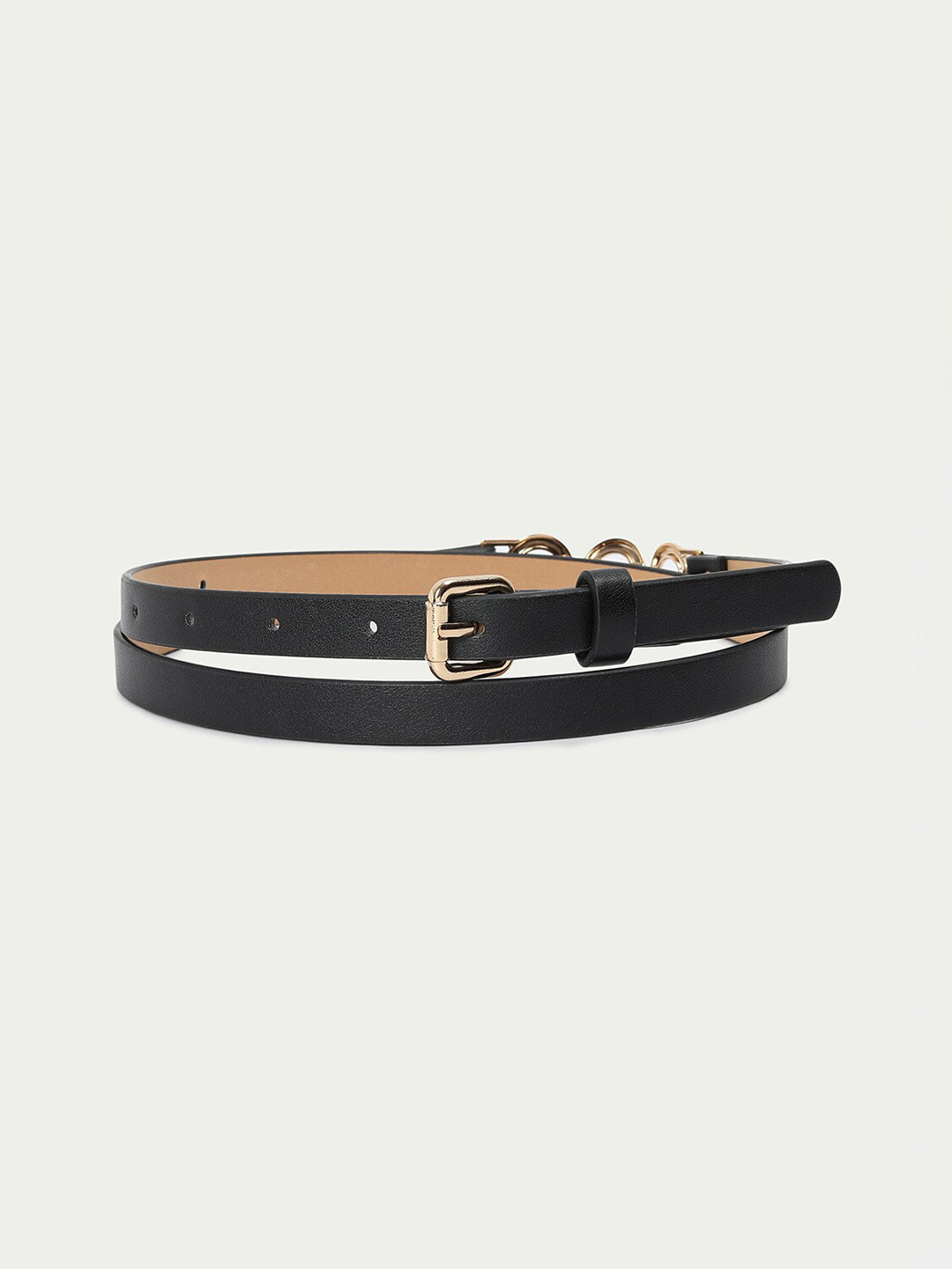 

Ginger by Lifestyle Women Synthetic Belt, Black