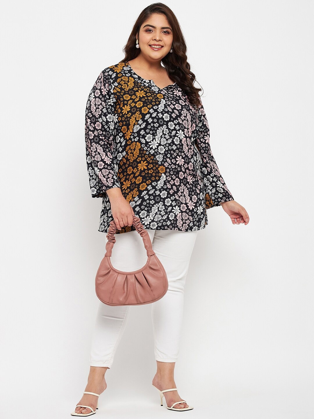 

VINAAN Animal Print Top, Multi