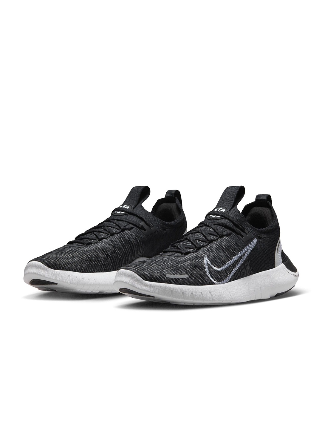 

Nike Women Free RN NN Road Running Shoes, Black