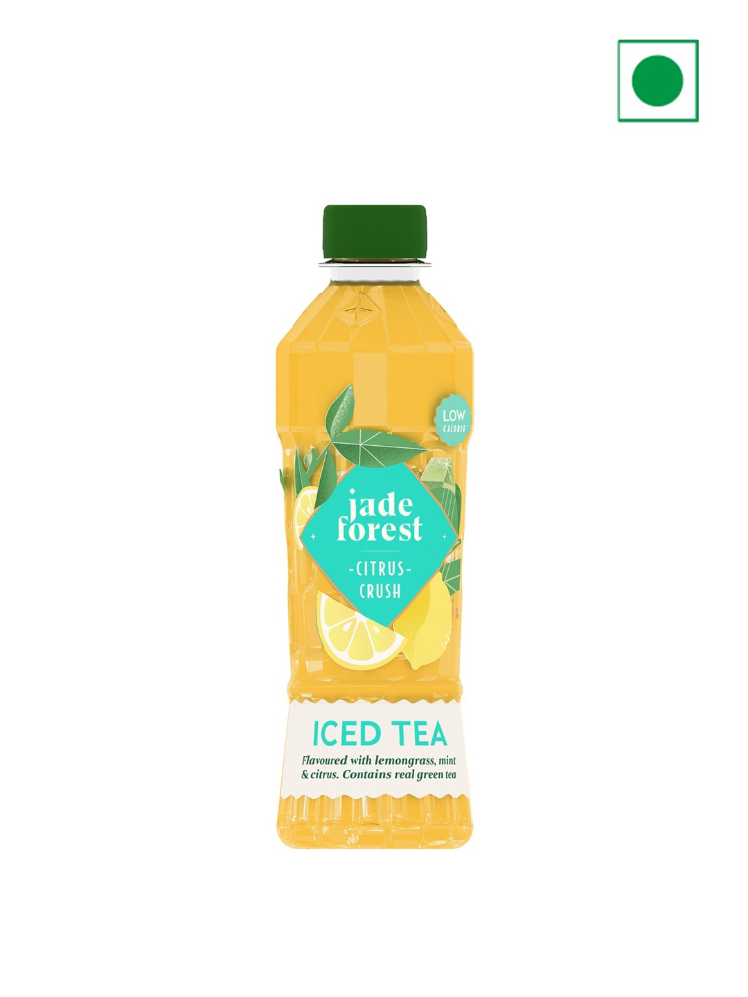 

Jade Forest Pack Of 12 Citrus Crush Iced Tea Soft Drinks -300ml, Yellow