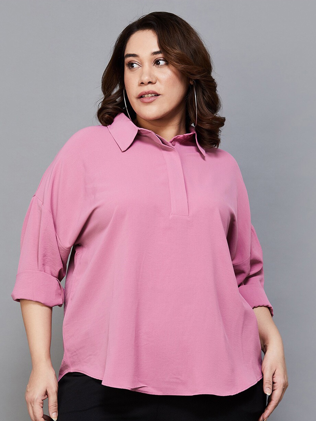

Nexus by Lifestyle Shirt Style Top, Pink