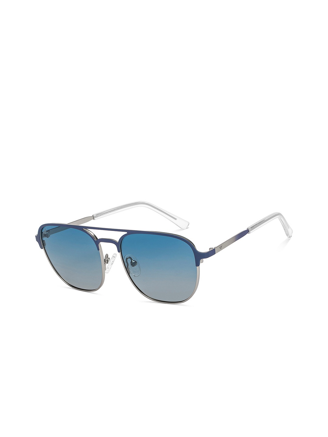 

Vincent Chase by Lenskart Unisex Rectangle Sunglasses with Polarised and UV Protected Lens 213272, Blue