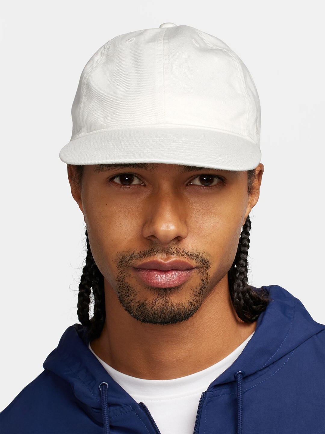 

Nike Unisex Club Unstructured Flat-Bill Cap, White