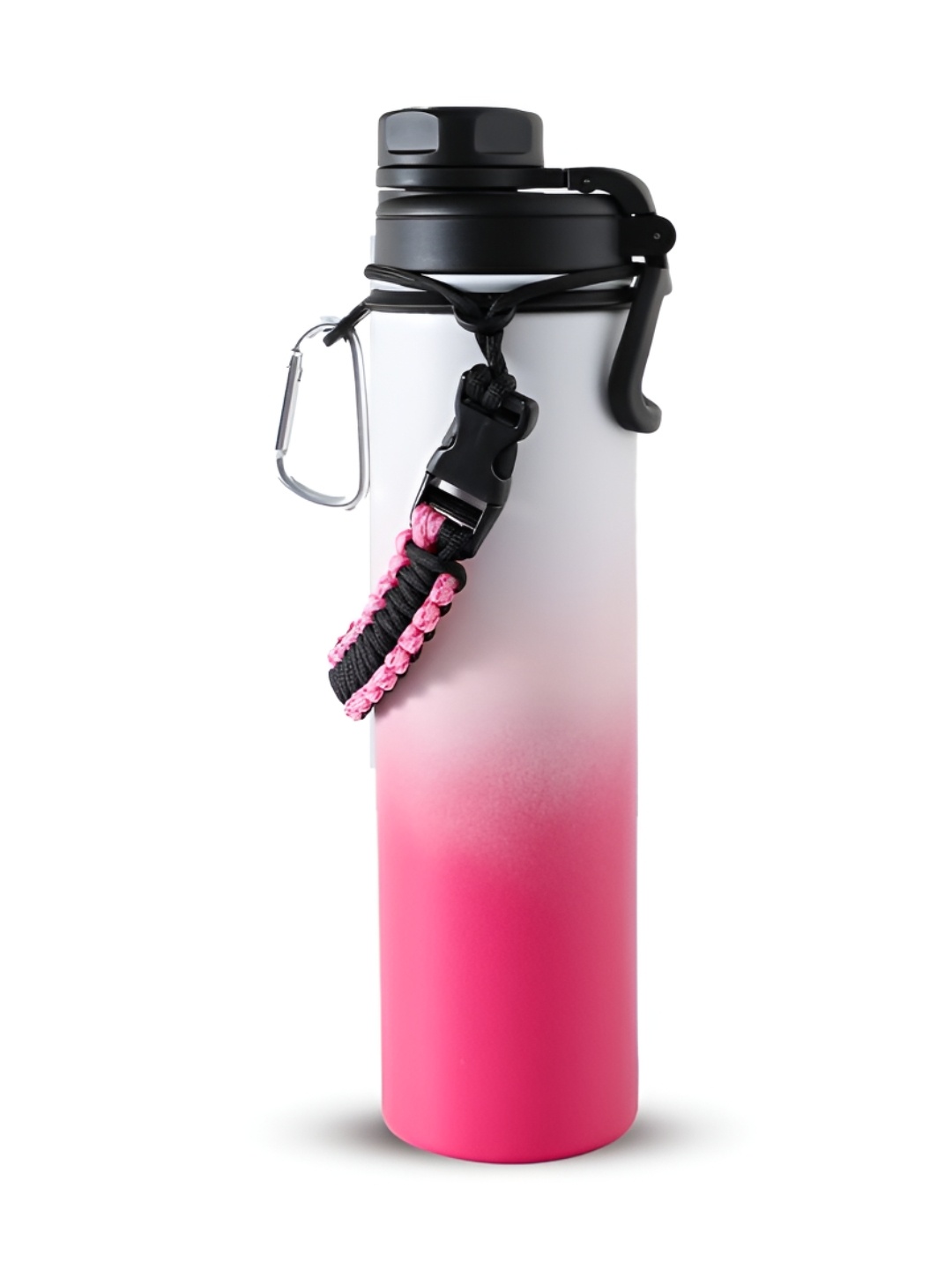 

UMAI Pink Colourblocked Stainless Steel Single Wall Vacuum Flask Water Bottle 720 ml