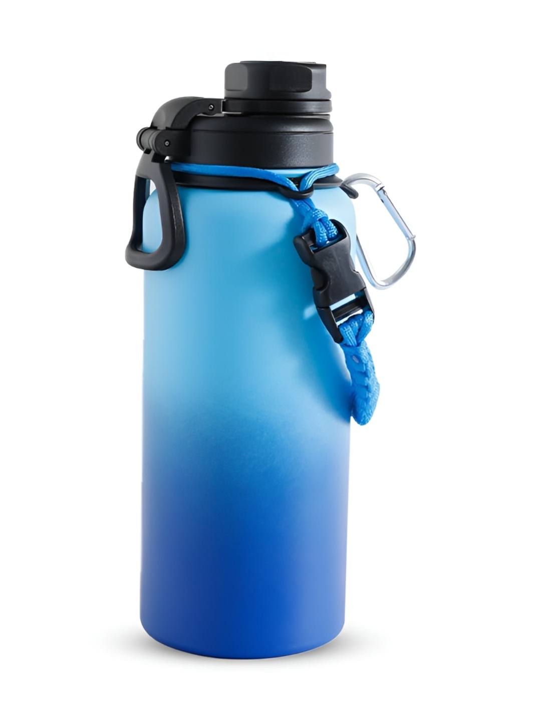 

UMAI Blue & Black Stainless Steel Colourblocked Water Bottle 960 ml