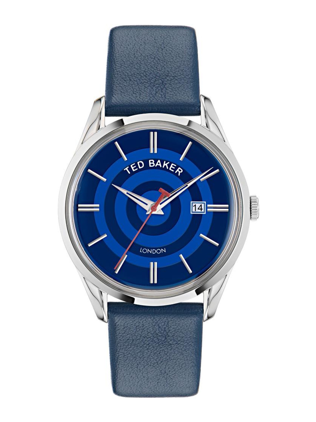 

Ted Baker Men Leather Straps Analogue Watch BKPLTF302, Blue