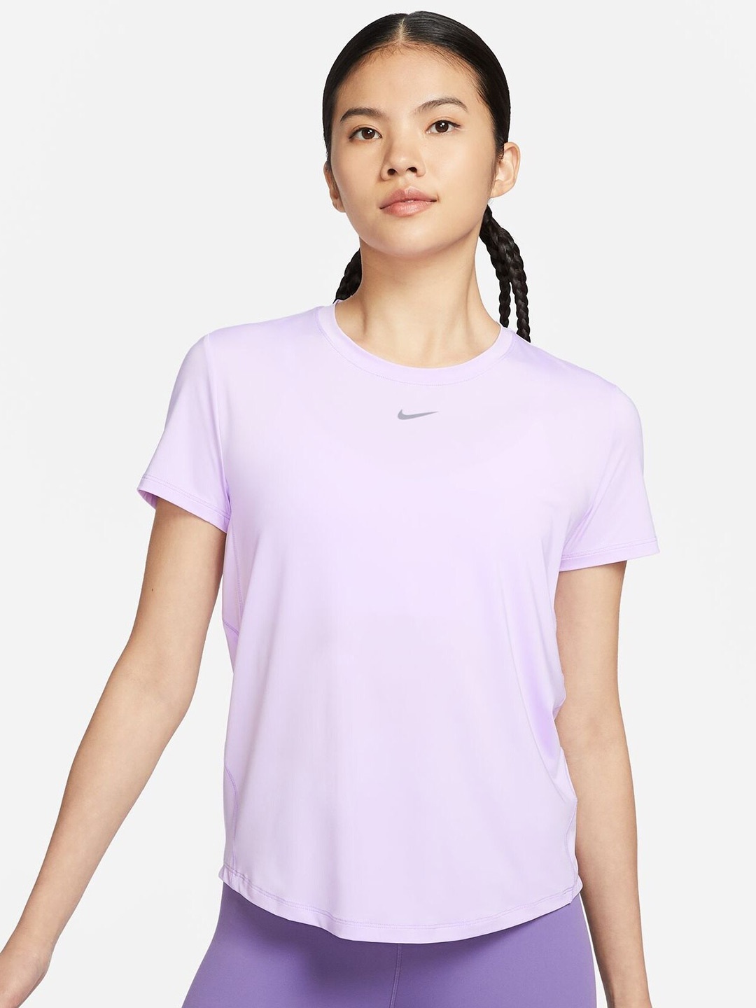 

Nike One Classic Dri-FIT Short-Sleeves Top, Purple