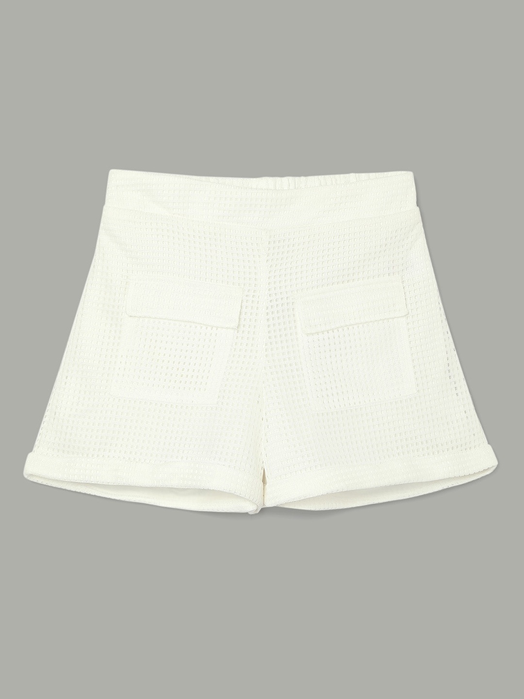 Fame Forever by Lifestyle Girls Shorts, White