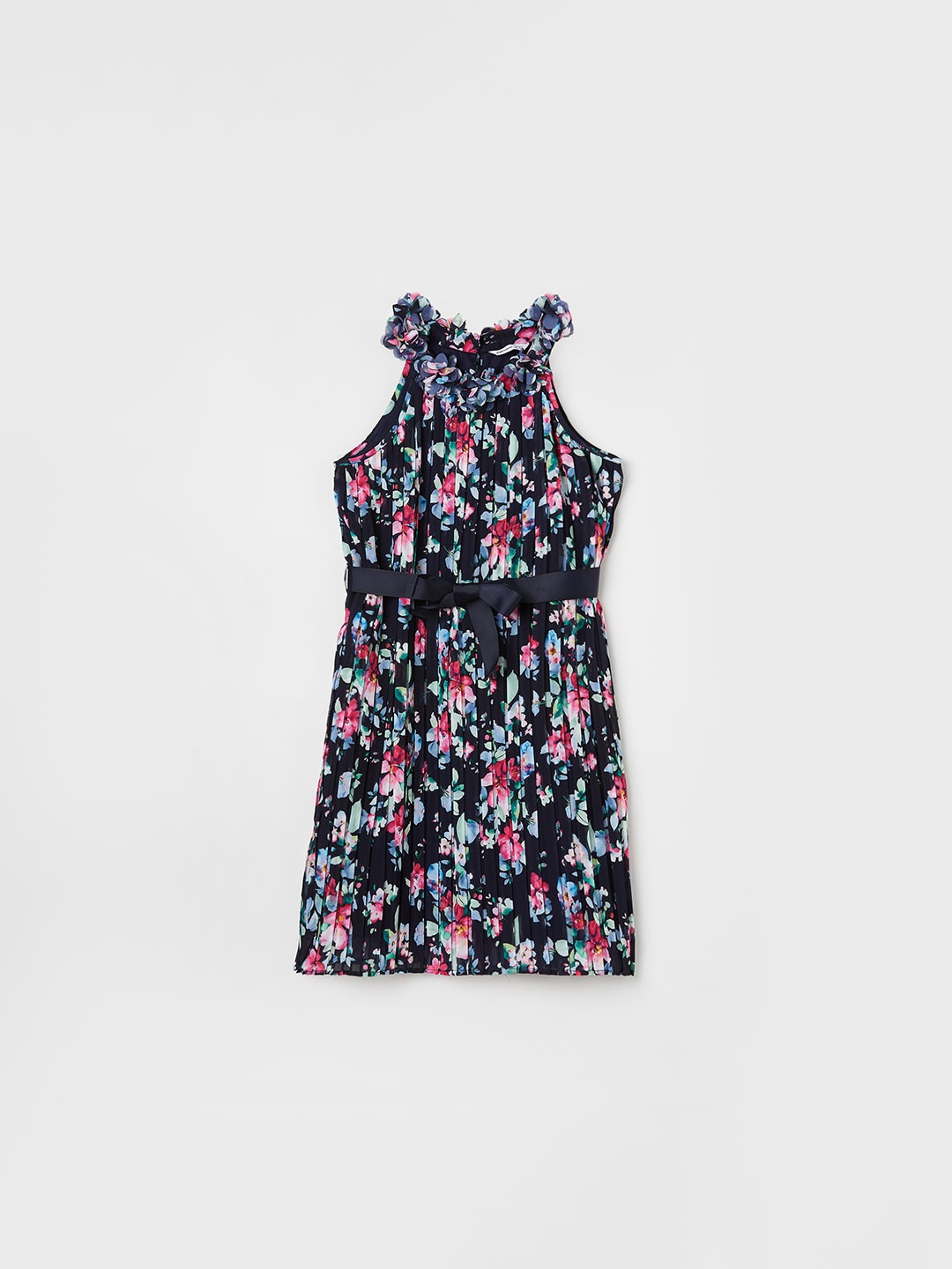 

Fame Forever by Lifestyle Floral Print Fit & Flare Dress, Blue